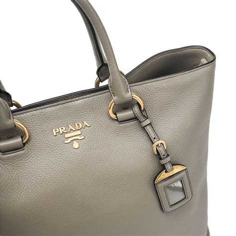 large Prada leather tote